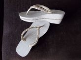 Design das havaianas chique com strass