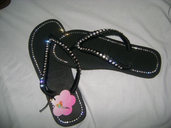 havaianas chique com strass