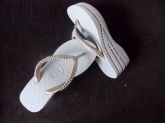 Design das havaianas chique com strass